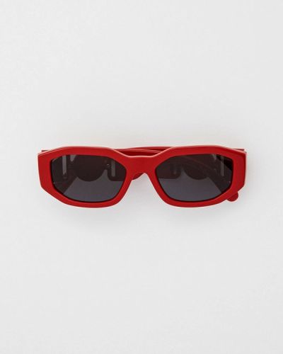 Солнцезащитные очки Versace, красные