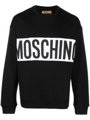 Sweatshirt Moschino svart