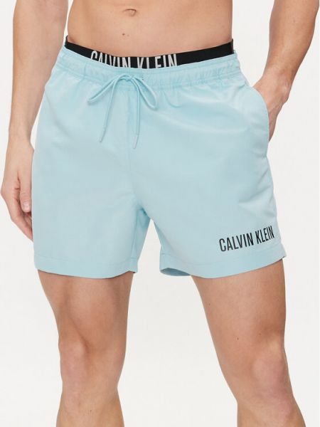 Szorty Calvin Klein niebieskie