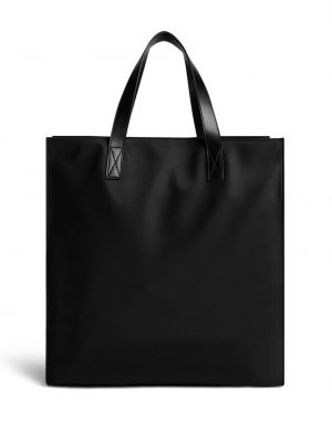 Shopper kabelka s potiskem Dsquared2 černá