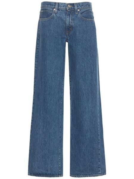 Voľné džínsy s nízkym pásom Slvrlake modrá