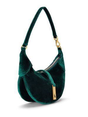 Чанта през рамо Polo Ralph Lauren зелено