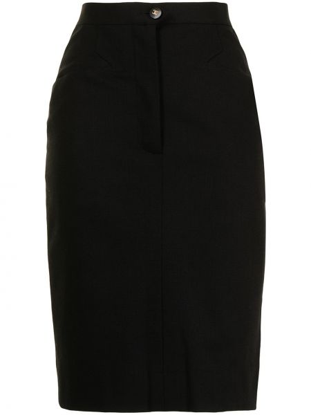 Falda de tubo ajustada de cintura alta Chanel Pre-owned