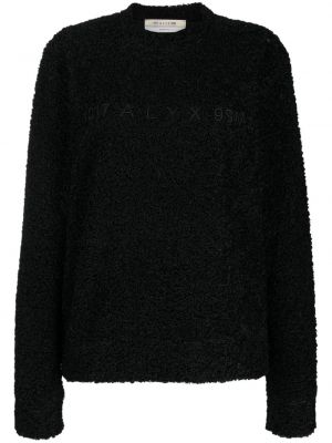 Sweatshirt mit rundem ausschnitt 1017 Alyx 9sm schwarz