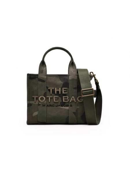 Shopper handtasche mit taschen mit camouflage-print Marc Jacobs grün
