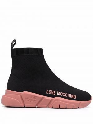 Sneakers Love Moschino svart