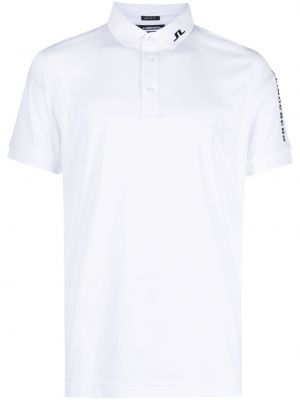 T-shirt mit print J.lindeberg weiß