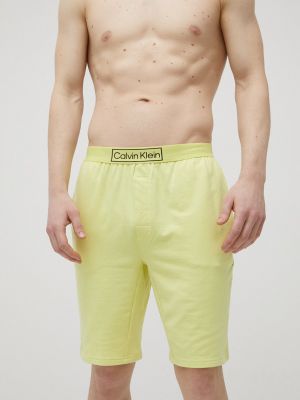 Пижама Calvin Klein Underwear жълто