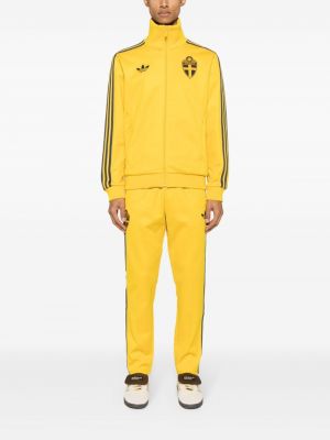Spodnie sportowe Adidas żółte