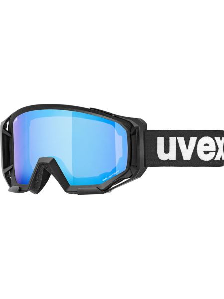 Спортивные очки солнцезащитные Uvex черные
