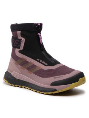 Turistické boty Adidas fialové