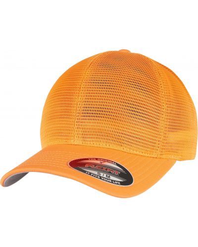 Cappello con visiera Flexfit arancione