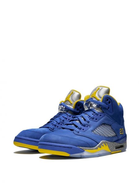 Sneaker Jordan 5 Retro blau