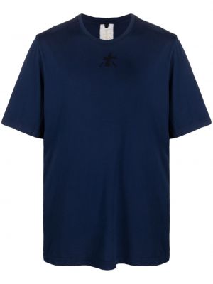 Памучна тениска Premiata синьо