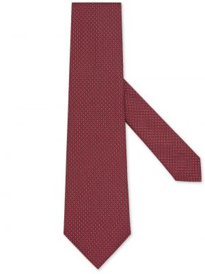 Cravate en soie à imprimé à motif géométrique Zegna