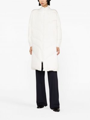 Kabát na zip Fabiana Filippi bílý