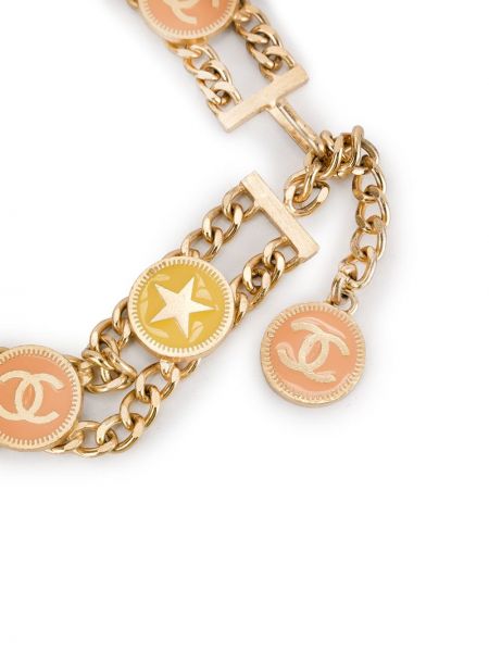 Cinturón de estrellas Chanel Pre-owned dorado