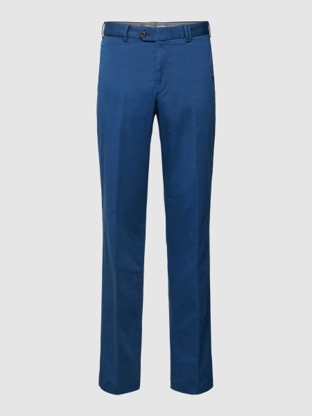 Spodnie slim fit Hiltl niebieskie