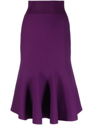 Fustă tricotate Stella Mccartney violet