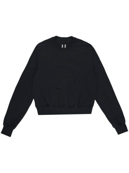 Sweatshirt mit rundem ausschnitt Rick Owens schwarz