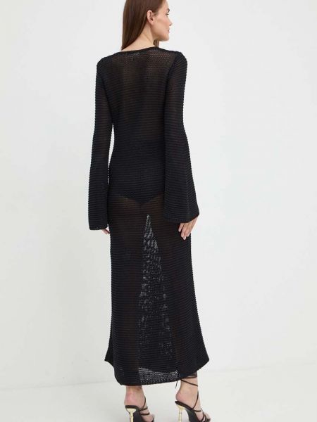 Hosszú ruha Luisa Spagnoli fekete