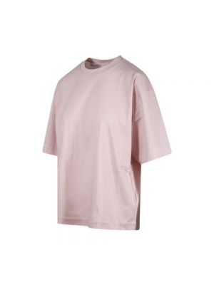 Koszulka z krótkim rękawem Burberry różowa