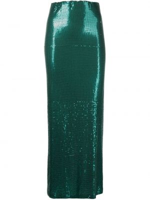 Макси пола с пайети Atu Body Couture зелено