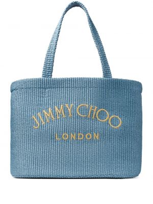Шопинг чанта с принт Jimmy Choo
