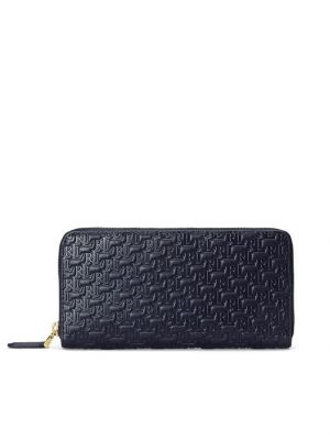Peňaženka na zips Lauren Ralph Lauren