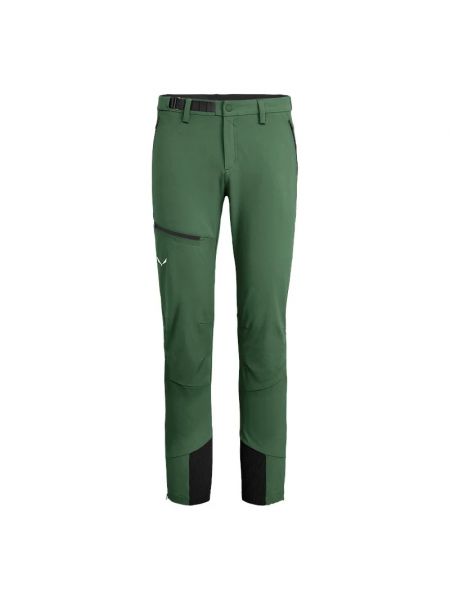 Kalhoty Salewa zelené