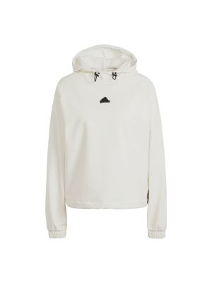 Relaxed пуловер Adidas Sportswear бяло