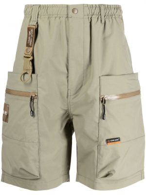 Pantaloncini cargo con tasche Izzue verde