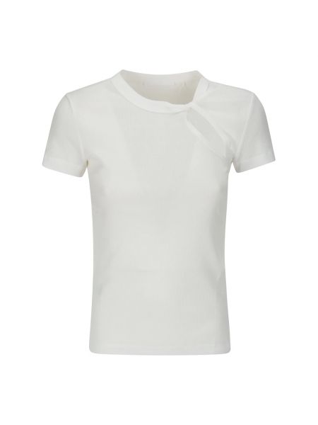 Biała koszulka Helmut Lang