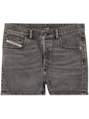 Kratke jeans hlače Diesel siva