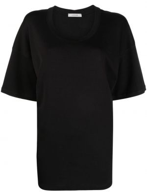 Bombažna majica Lemaire črna