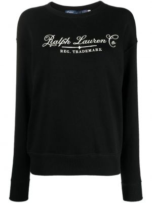 Siuvinėtas raštuotas džemperis Polo Ralph Lauren juoda
