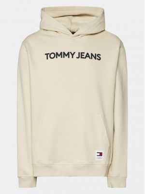 Džemperis Tommy Jeans smėlinė