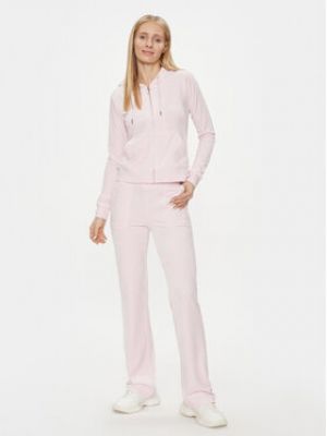Sportovní kalhoty Juicy Couture růžové