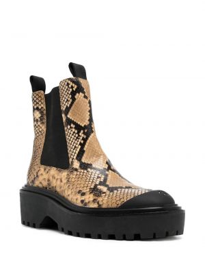 Chelsea boots mit print Tory Burch