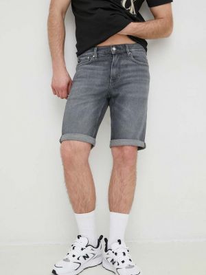 Calvin Klein Jeans szorty męskie kolor szary