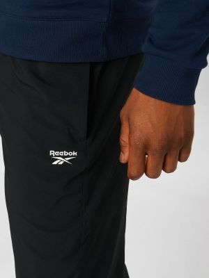 Спортни панталони Reebok Sport черно