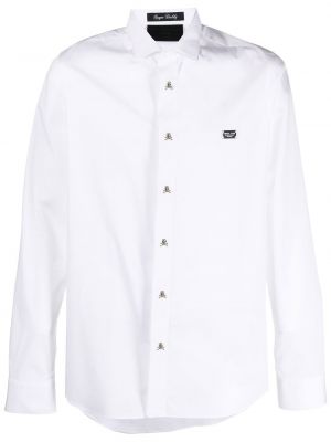 Риза Philipp Plein бяло