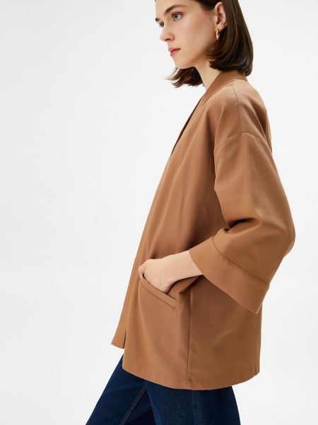 Пиджак Koton коричневый