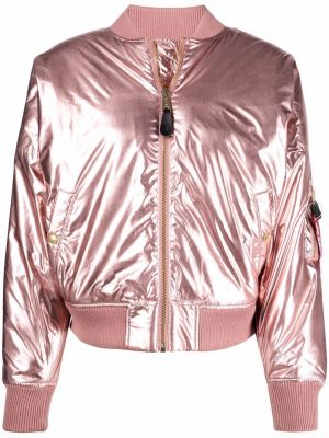 Lang jakke Alpha Industries rosa