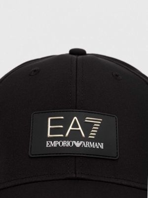 Czapka z daszkiem Ea7 Emporio Armani czarna