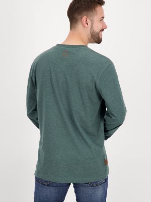 Tričko s dlouhým rukávem Alife And Kickin zelené