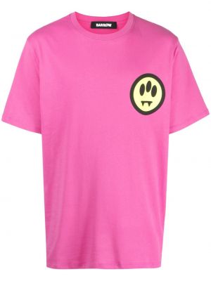 T-shirt con stampa Barrow rosa
