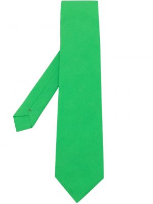 Памучна вратовръзка Comme Des Garçons Homme Deux зелено