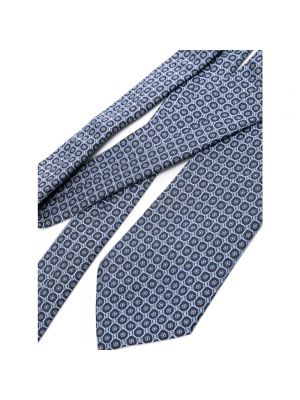 Jacquard krawatte Ermenegildo Zegna blau