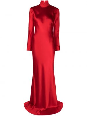 Dlouhé šaty Michelle Mason červená